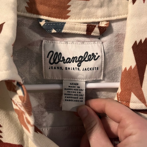 Wrangler Geometric Pattern Jacket - Picture 3 of 5